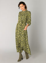 Load image into Gallery viewer, YEST- Goverdine Dress - Dark Olive/Beige