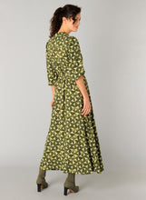 Load image into Gallery viewer, YEST- Goverdine Dress - Dark Olive/Beige