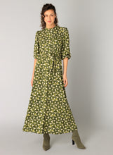 Load image into Gallery viewer, YEST- Goverdine Dress - Dark Olive/Beige