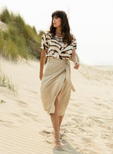 Load image into Gallery viewer, YEST - Sabijn Wrap Skirt - Bleached Sand