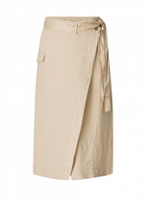 Load image into Gallery viewer, YEST - Sabijn Wrap Skirt - Bleached Sand