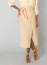 Load image into Gallery viewer, YEST - Sabijn Wrap Skirt - Bleached Sand