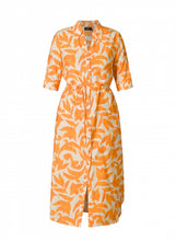 Load image into Gallery viewer, YEST - Sabrina Shirt Dress - Dusty Orange
