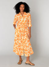 Load image into Gallery viewer, YEST - Sabrina Shirt Dress - Dusty Orange