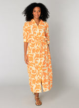 Load image into Gallery viewer, YEST - Sabrina Shirt Dress - Dusty Orange