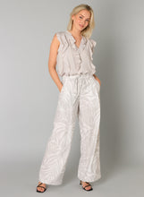 Load image into Gallery viewer, YEST - Tessa Print Pants - Soft Grey