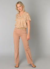 Load image into Gallery viewer, YEST - Theres Straight Leg Jeans - Camel