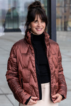 Load image into Gallery viewer, YEST - Zaira Puffa Jacket - Rust