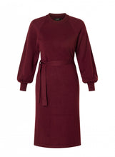 Load image into Gallery viewer, YEST- Neva Knitted Dress - Dark Bordeaux
