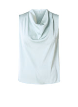 Load image into Gallery viewer, YEST - Desiree Satin Top - Mint Grey