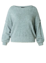 Load image into Gallery viewer, YEST - Darja Sweater - Mint Grey Melange