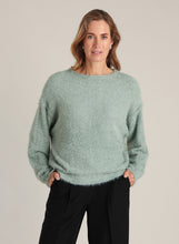 Load image into Gallery viewer, YEST - Darja Sweater - Mint Grey Melange