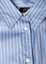 Load image into Gallery viewer, YEST - Benedikte Shirt - French Blue Stripe