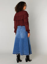 Load image into Gallery viewer, YEST - Cicely Blouse - Port