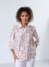 Load image into Gallery viewer, YEST - Ragin Blouse - Antique White/Pink