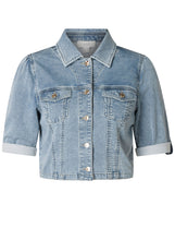 Load image into Gallery viewer, YEST - Samma Jacket - Bleach Blue Denim