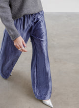 Load image into Gallery viewer, YEST - Umina Satin Pants - Faded Blue