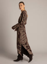Load image into Gallery viewer, YEST - Uloria Dress - Brown/Olive Green