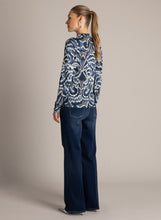 Load image into Gallery viewer, YEST - Uvelia Top - Warm Grey Multi