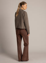 Load image into Gallery viewer, YEST - Ulrika Jacket - Brown/Multi Check