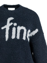 Load image into Gallery viewer, YAYA - Knitted Sweater with Artwork - Cat Black Dessin