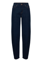 Load image into Gallery viewer, PULZ - Morina Curved Leg Jean - Medium Blue