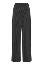 Load image into Gallery viewer, PULZ - Kira - Lurex Stripe Pants - Black Beauty
