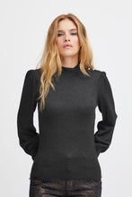 Load image into Gallery viewer, PULZ - Sara - Glitter Button Pullover