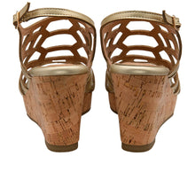 Load image into Gallery viewer, LOTUS - Rhi Wedge Sandal - Gold
