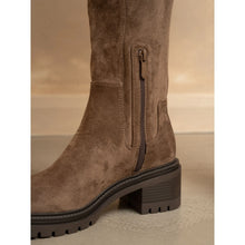 Load image into Gallery viewer, Lunar - Kim Long Faux Suede Boot - Taupe