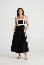 Load image into Gallery viewer, Brave+True - Jolie Dress - Black & Cream