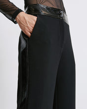 Load image into Gallery viewer, ACCESS - Vinyl Detail Pants - Black