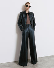 Load image into Gallery viewer, ACCESS - Textured Flared Pants - Black