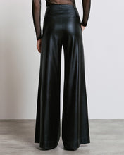 Load image into Gallery viewer, ACCESS - Textured Flared Pants - Black