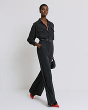 Load image into Gallery viewer, ACCESS - Pin Striped Jumpsuit - Black