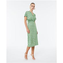 Load image into Gallery viewer, Paz Torras - Print Midi Dress - Green