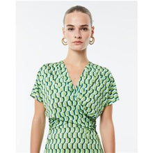 Load image into Gallery viewer, Paz Torras - Print Midi Dress - Green