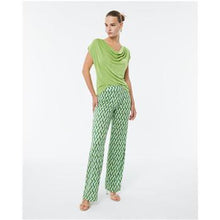 Load image into Gallery viewer, Paz Torras - Retro Print Pants - Green