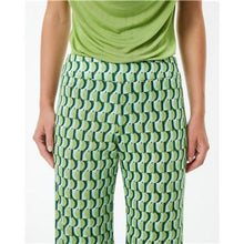 Load image into Gallery viewer, Paz Torras - Retro Print Pants - Green