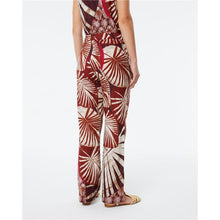 Load image into Gallery viewer, Paz Torra - Tropical Print Pants - Granate