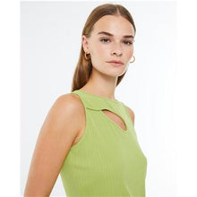 Load image into Gallery viewer, Paz Torras - Cut Out Top - Lime Green