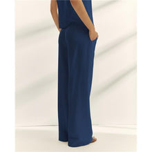 Load image into Gallery viewer, Paz Torras - Tie Waist Pants - Cobalt