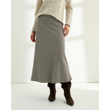Load image into Gallery viewer, Paz Torras - Tweed Style Skirt - Brown
