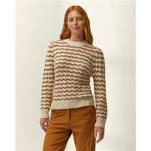 Load image into Gallery viewer, Paz Torras - Patterned Jumper - Camel