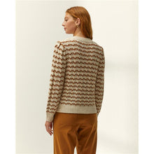 Load image into Gallery viewer, Paz Torras - Patterned Jumper - Camel