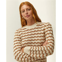 Load image into Gallery viewer, Paz Torras - Patterned Jumper - Camel