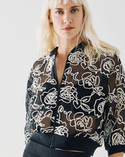 Load image into Gallery viewer, ACCESS - Embroidered Bomber Jacket - Black