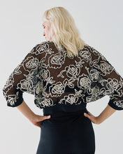 Load image into Gallery viewer, ACCESS - Embroidered Bomber Jacket - Black
