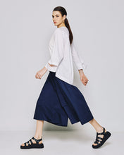 Load image into Gallery viewer, ACCESS - Oversized Blouse With Cutout Cuff - White