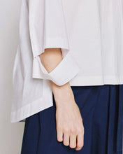 Load image into Gallery viewer, ACCESS - Oversized Blouse With Cutout Cuff - White